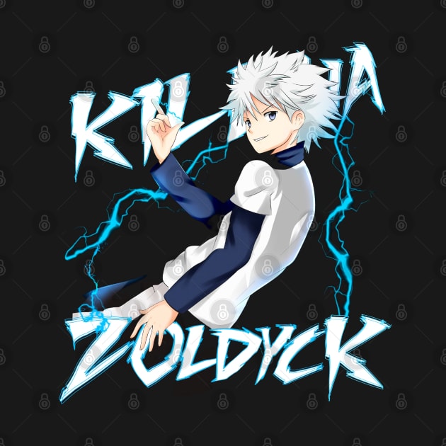 Hunter Killua Zoldyck Hunter X Hunter Crewneck Sweatshirt Hunter X