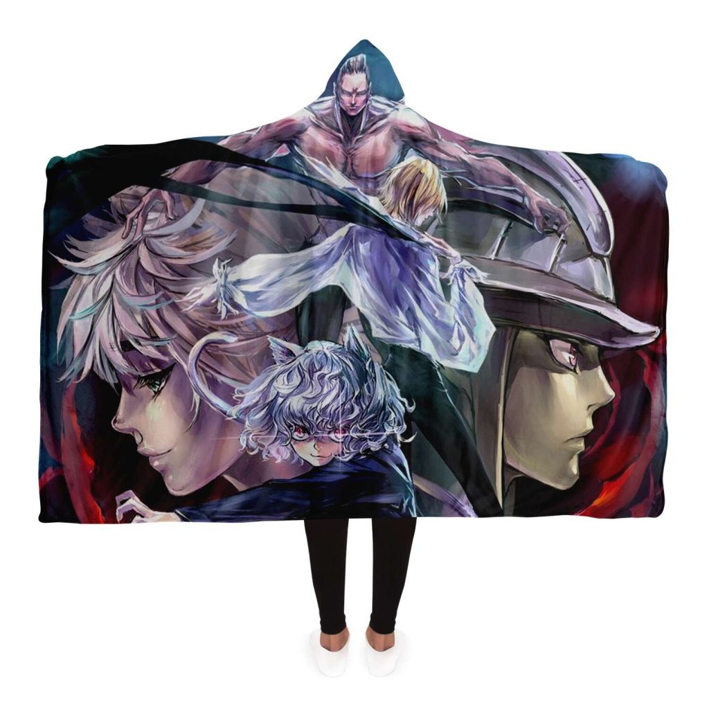 099488a4bce586bce70dfbfb6999379b hoodedBlanket view4 - Hunter x Hunter Store