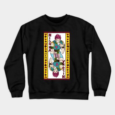 Hisoka Playing Card Crewneck Sweatshirt Official HunterxHunter Merch