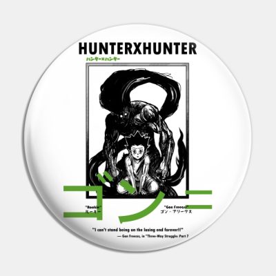 Gon Freecss 2 Pin Official HunterxHunter Merch