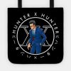 Leorio Paladinight Circle Text Tote Official HunterxHunter Merch