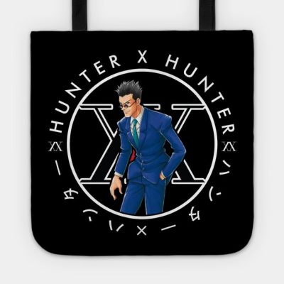 Leorio Paladinight Circle Text Tote Official HunterxHunter Merch