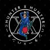 Leorio Paladinight Circle Text Pin Official HunterxHunter Merch