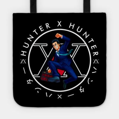 Leorio Paladinight Circle Text Tote Official HunterxHunter Merch