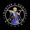 Kurapika Kurta Circle Text Pin Official HunterxHunter Merch