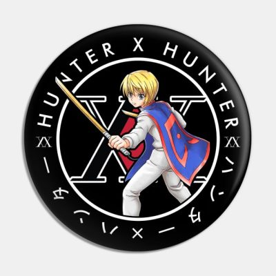 Kurapika Kurta Circle Text Pin Official HunterxHunter Merch