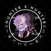 Killua Zoldyck Circle Text Pin Official HunterxHunter Merch