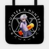 Killua Zoldyck Circle Text Tote Official HunterxHunter Merch