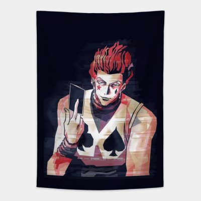 Vintage Hisoka Portrait Tapestry Official HunterxHunter Merch