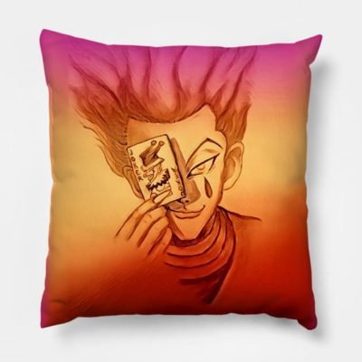 Hisoka The Magician Throw Pillow Official HunterxHunter Merch