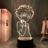 3d Night Lamp Anime Hunter X Hunter for Kids Child Bedroom Decor Nightlight Dropshipping Manga Gift 2 - Hunter x Hunter Store