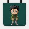 Hunter Anime X Gon Chibi Tote Official HunterxHunter Merch