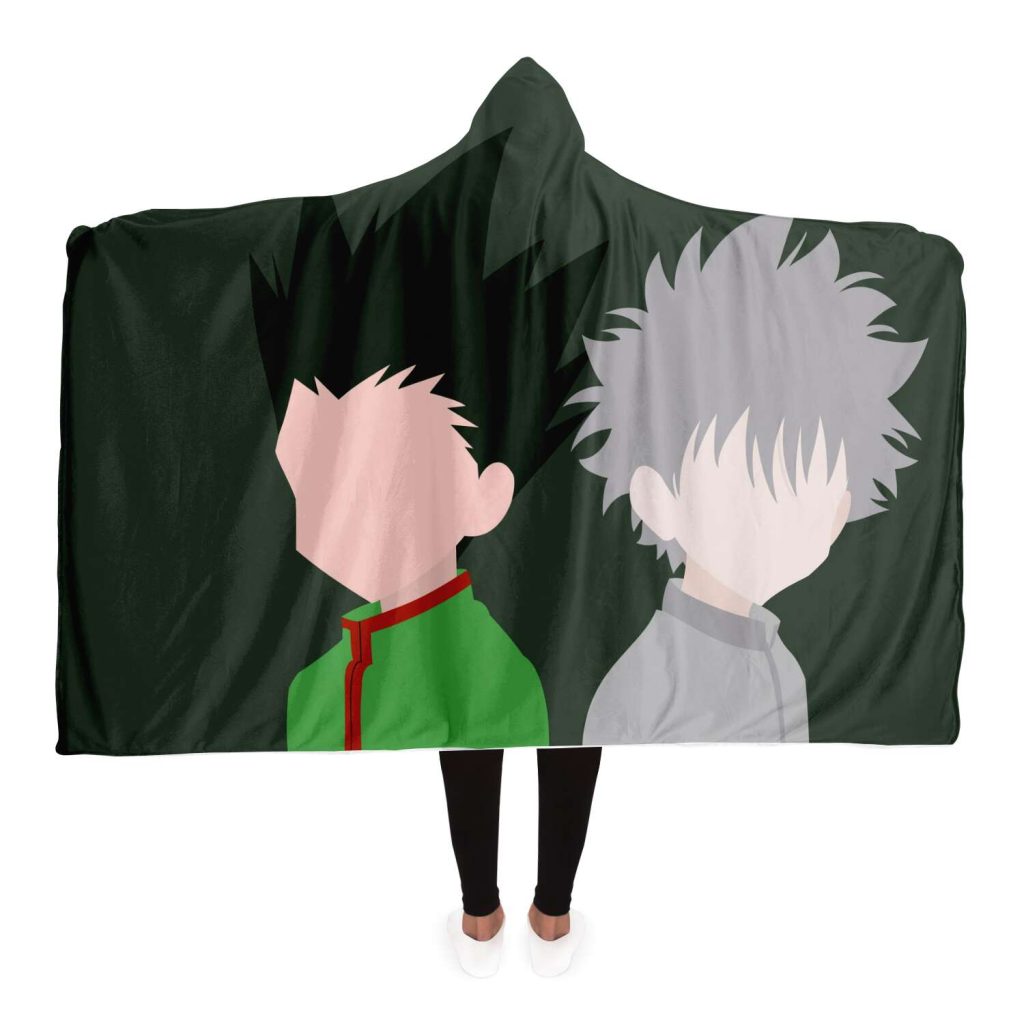 620b5fe5f0f31fd2b534085bb7f3217a hoodedBlanket view4 - Hunter x Hunter Store