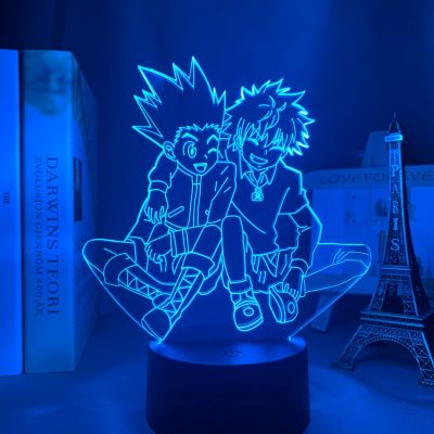 Acrylic 3d Lamp Anime Hunter X Hunter Killua and Gon for Bedroom Decor Nightlight Birthday Gift 1 - Hunter x Hunter Store