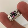 Anime HUNTER HUNTER Ring Hisoka Cosplay Playing Cards Poker Unisex Adjustable Opening Finger Rings Accessories Jewelry 3 - Hunter x Hunter Store