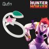 Anime Hunter X Hunter Hisoka Ring Silver Color Teardrop Star Open Adjustable Rings Classic Cosplay Props - Hunter x Hunter Store