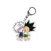 Anime Hunter X Hunter Keychain Acrylic Figure Car Keychains key Chain Pendant Keyring Accessories Metal Holder 1 - Hunter x Hunter Store