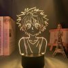 Anime Hunter X Hunter Killua 3d Led Light for Bedroom Decor Nightlight Birthday Gift Acrylic Led 2 - Hunter x Hunter Store