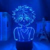 Anime Hunter X Hunter Killua 3d Led Light for Bedroom Decor Nightlight Birthday Gift Acrylic Led 3 - Hunter x Hunter Store