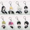 Classic Japan Anime Hunter X Hunter Charm Keychain Gon Freecss Killua Zoldyck Kurapika Leorio Figures Acrylic - Hunter x Hunter Store