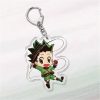 Classic Japan Anime Hunter X Hunter Charm Keychain Gon Freecss Killua Zoldyck Kurapika Leorio Figures Acrylic 3 - Hunter x Hunter Store