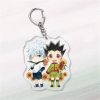 Classic Japan Anime Hunter X Hunter Charm Keychain Gon Freecss Killua Zoldyck Kurapika Leorio Figures Acrylic 5 - Hunter x Hunter Store