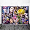 Classic Japanese Anime Canvas Painting Hunter X Hunter Posters and Prints Abstract Wall Art Pictures for 12 - Hunter x Hunter Store