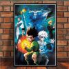 Classic Japanese Anime Canvas Painting Hunter X Hunter Posters and Prints Abstract Wall Art Pictures for 18 - Hunter x Hunter Store