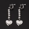 HUNTER X HUNTER Hisoka Earrings for Women Men Cosplay Earring Heart Cosplay Costume Prop Drop Earring 3 - Hunter x Hunter Store