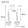 HUNTER X HUNTER Hisoka Earrings for Women Men Cosplay Earring Heart Cosplay Costume Prop Drop Earring 5 - Hunter x Hunter Store