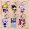 Hunter x Hunter Keychain Series 2 Double Sided Acrylic Cartoon Key Chain Pendant Anime Accessories Keyring - Hunter x Hunter Store