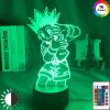 Kids Night Light Gon Freecss Figure Led Battery Powered Nightlight for Child Bedroom Decor 3d Lamp - Hunter x Hunter Store