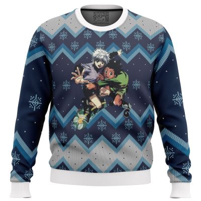 Ugly Christmas Sweater front 45 - Hunter x Hunter Store