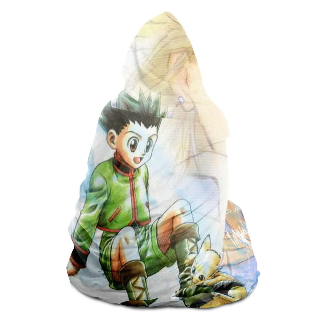 e8b49c84a96d6c75cee946fdf178240e hoodedBlanket view5 - Hunter x Hunter Store