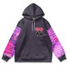 hisoka Flat Hoodie front - Hunter x Hunter Store