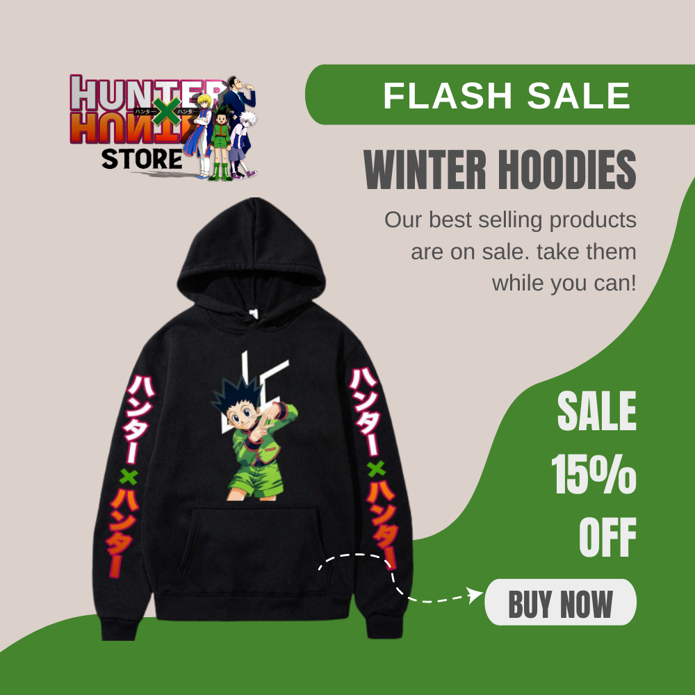 Hunter X Hunter Store Hoodie Collection