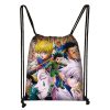 Anime HUNTERxHUNTER Backpack Hunter X Hunter Women Drawstring Bag HXH Killua Zoldyck Gon Freecss Chrollo Girl 3 - Hunter x Hunter Store