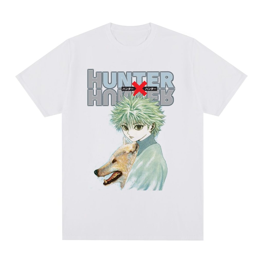 Hunter X Hunter Vintage T shirt Anime Casual Cotton New Arrival Summer Men T shirt New - Hunter x Hunter Store