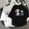 Women T shirt Killua and Gon Printed Oversized T shirt Short Sleeve Japanese Anime Hunter X - Hunter x Hunter Store