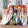 HUNTER X HUNTER Flannel Blanket Anime Throw Blankets Comic Cartoon Sofa Cover Leisure Blankets Office Napping 12 e1698120494240 - Hunter x Hunter Store