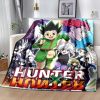 HUNTER X HUNTER Flannel Blanket Anime Throw Blankets Comic Cartoon Sofa Cover Leisure Blankets Office Napping 15 e1698120537404 - Hunter x Hunter Store