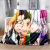 HUNTER X HUNTER Flannel Blanket Anime Throw Blankets Comic Cartoon Sofa Cover Leisure Blankets Office Napping 17 e1698120601777 - Hunter x Hunter Store