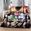 HUNTER X HUNTER Flannel Blanket Anime Throw Blankets Comic Cartoon Sofa Cover Leisure Blankets Office Napping 19 e1698120650608 - Hunter x Hunter Store