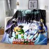 HUNTER X HUNTER Flannel Blanket Anime Throw Blankets Comic Cartoon Sofa Cover Leisure Blankets Office Napping 20 e1698120699319 - Hunter x Hunter Store