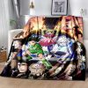 HUNTER X HUNTER Flannel Blanket Anime Throw Blankets Comic Cartoon Sofa Cover Leisure Blankets Office Napping 26 e1698120876195 - Hunter x Hunter Store