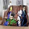 HUNTER X HUNTER Flannel Blanket Anime Throw Blankets Comic Cartoon Sofa Cover Leisure Blankets Office Napping 29 e1698120916927 - Hunter x Hunter Store