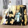 HUNTER X HUNTER Flannel Blanket Anime Throw Blankets Comic Cartoon Sofa Cover Leisure Blankets Office Napping 4 e1698120396633 - Hunter x Hunter Store