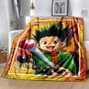 HUNTER X HUNTER Flannel Blanket Anime Throw Blankets Comic Cartoon Sofa Cover Leisure Blankets Office Napping 6 e1698120419687 - Hunter x Hunter Store