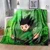 HUNTER X HUNTER Flannel Blanket Anime Throw Blankets Comic Cartoon Sofa Cover Leisure Blankets Office Napping 7 e1698120431303 - Hunter x Hunter Store