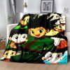 HUNTER X HUNTER Flannel Blanket Anime Throw Blankets Comic Cartoon Sofa Cover Leisure Blankets Office Napping 8 e1698120448619 - Hunter x Hunter Store